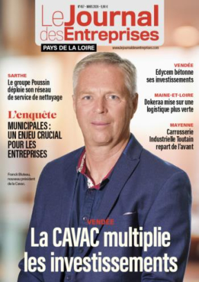 La CAVAC multiplie les investissements - Le Journal des Entreprises Pays de la Loire - Mars 2026
