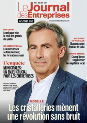 Les cristalleries mènent une révolution sans bruit - Le Journal des Entreprises Grand Est - Mars 2026