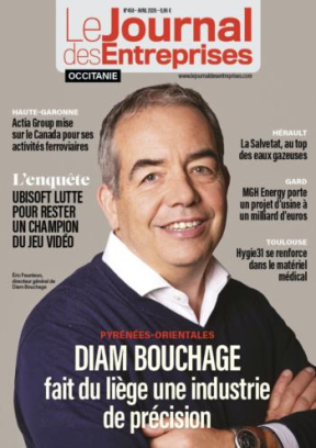 Diam Bouchage fait du liège une industrie de précision - Le Journal des Entreprises Occitanie - Avril 2026