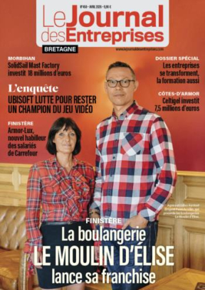 La boulangerie le Moulin d'Élise lance sa franchise - Le Journal des Entreprises Bretagne - Avril 2026