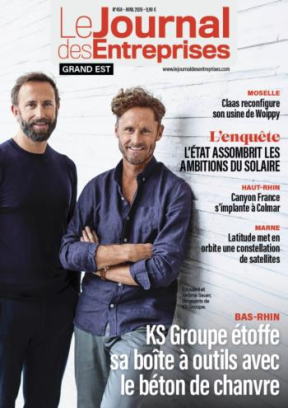 KS Groupe étoffe sa boîte à outils avec le béton de chanvre - Le Journal des Entreprises Pays de la Loire - Avril 2026