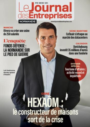 Hexaôm : le constructeur de maisons sort de la crise - Le Journal des Entreprises Normandie - Mai 2026