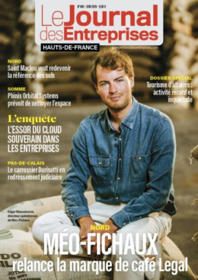 Méo-Fichaux relance la marque de café Legal - Le Journal des Entreprises Hauts-de-France - Juin 2026
