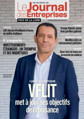 Vflit met à jour ses objectifs de croissance - Le Journal des Entreprises Pays de la Loire - Juillet-Août 2026