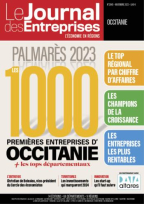 Le palmarès des entreprises régionales de 2023 - Le Journal des Entreprises Occitanie - Hors-Série Palmarès