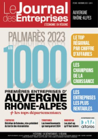 Le palmarès des entreprises régionales de 2023 - Le Journal des Entreprises Auvergne Rhône-Alpes - Hors-Série Palmarès