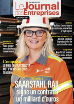 Saarstahl Rail signe un contrat à 1 milliard d'euros - Le Journal des Entreprises Grand Est - Mars 2025
