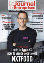 Levée de fonds XXL pour la viande végétale de Nxtfood - Le Journal des Entreprises Hauts-de-France - Novembre 2025