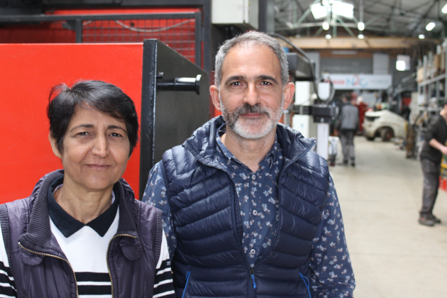 Cosette Jarnouën et Chadi Badra, les codirigeants de N2C à Sens-de-Bretagne. L’entreprise recrute pour se relancer à l’export.