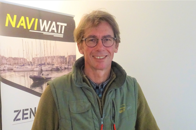 Yannick Wileveau, dirigeant et fondateur de Naviwatt, est par ailleurs président de l’association française du bateau électrique.