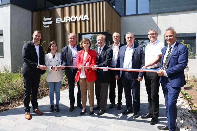 Eurovia dispose d’une nouvelle agence à Rosheim dans le Bas-Rhin.