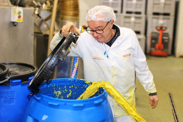 Le fait de disposer d'approvisionnements sécurisés 
a permis à Alélor d'inverser le rapport que le fabricant de moutarde entretient avec la grande distribution.