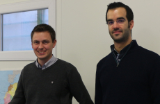 Christopher Franquet et Laurent Meyer, cofondateurs d’Entech Smart Energies à Quimper