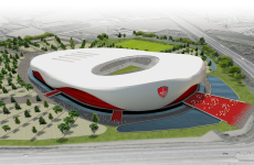 Le projet de future enceinte du Stade Brestois, qui devrait voir le jour en 2022.
