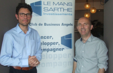 Bruno Morin, président de Le Mans Sarthe Investissements, et Jean-Michel Blaquière, animateur de ce club de business angels.