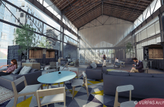 Au sein de H7, la place couverte baptisée HEAT (le H de H7 et "Eat") d'une surface de 600 m² accueillera des start-up culinaires toute l'année. 
