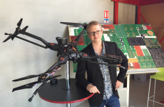 Alexandre Labesse lance la construction d'un bâtiment de production de son drone "Tundra" en Haute-Loire.