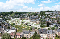 Le projet de réhabilitation de l'école normale d'institutrices à Rouen mené par la Matmut, comprend un hôtel "select service" 4* Hyatt Place, ainsi qu'un ensemble de bureaux et un parc urbain.