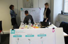 L'association Design In organise des ateliers collaboratifs de création de valeur par le design pour les entreprises des Pays de la Loire.