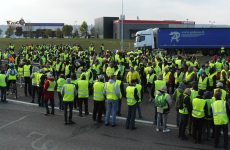 Manifestation des Gilets jaunes le 17 novembre 2018 à Vesoul.
