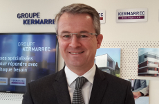 Hervé Kermarrec, dirigeant du groupe Kermarrec et président du Medef Bretagne