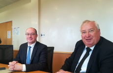 Stéphane Drobinski et Thierry Troesch, directeur général et président de la CCI 22