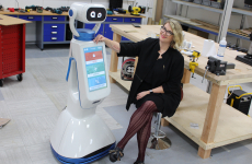 Jade Le Maître, cofondatrice de la start-up Hease Robotics.