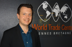 Nicholas Beaty, coordinateur du réseau WTC Rennes Bretagne.