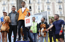 Début novembre, 350 collaborateurs de la Caisse d'Épargne Côte d'Azur, réunis en 60 équipes de relais et une dizaine de collaborateurs en individuel ont pris le départ du Marathon Nice-Cannes. 