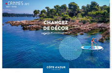Campagne d'affichage Côte d'Azur.
