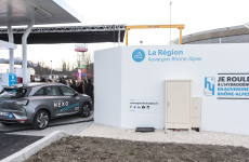 La première station de recharge hydrogène du programme Zero Emission Valley a été inaugurée en février 2020 à Chambéry.