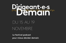 Le festival podcast "Dirigeant.e.s demain" aura lieu du 15 au 19 novembre sur une plateforme en ligne dédiée.