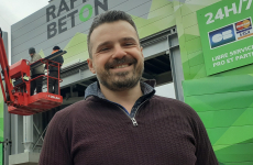 Stéphane Thomas ambitionne de commercialiser huit distributeurs autonomes Rapid’Béton d’ici fin 2022 et une trentaine en 2023.