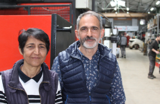 Cosette Jarnouën et Chadi Badra, les codirigeants de N2C à Sens-de-Bretagne. L’entreprise recrute pour se relancer à l’export.