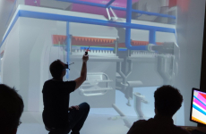 Les systèmes Cave d’Imagin-VR permettent de s’immerger dans des prototypes de process industriels virtuels.
