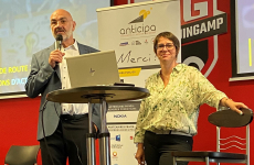 Le président d’Anticipa, Alain le Bouffant, et sa directrice, Estelle Keraval, ont présenté les résultats 2021 de la technopole.