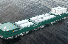 La barge multi-services Elemantha H2, fournira de l’électricité et de l’hydrogène aux grands navires, réduisant de plus de 80 % leurs émissions polluantes lors des escales.