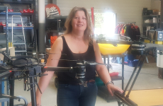 Anne Marie Haute, présidente du fabricant de drones et robots professionnels Pilgrim Technology.