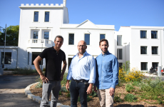 De droite à gauche : Michaël Solal, Laurent Dahan et Vincent Eriani, les trois associés de Well Place.