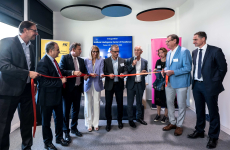 Élus et représentants de l’écosystème toulonnais étaient présents pour l’inauguration du nouveau STMicroelectronics à Toulon.