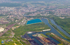 L'Europort de Thionville, en Moselle, est une plateforme logistique industrielle multimodale d’une superficie foncière de plus de 200 hectares.