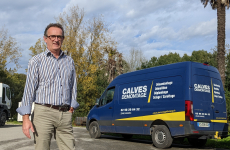 David Saliou vient de rependre l’entreprise Calves Démontage, à Hanvec.