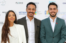 Talel Hakimi (à gauche) a fondé Livmed’s à Nice début 2020, avec Manon Renou-Chevalier et Mehdi Matyja.
