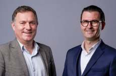 Pierre-Emmanuel Martin et Pascal Richard, les deux associés à la tête de Carbon qui veulent créer une giga factory de panneaux photovoltaïques d’ici 2025 en France