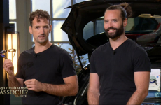 Antoine et Renaud Jeannin, les dirigeants de Boarding Ring, lors de l'émission Qui veut être mon associé? diffusée sur M6