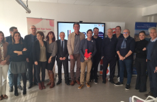 La French Tech Toulon est présidée par Jean Larroumets, dirigeant de l’entreprise toulonnaise Égérie (au centre).