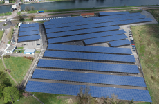 La future centrale photovoltaïque du site havrais de Safran Nacelles comptera 12 000 panneaux solaires.