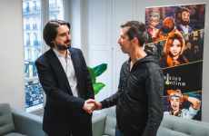 Lévan Sardjevéladzé (Celsius Online) et Francis Ingrand (Plug In Digital) scellent leur alliance.