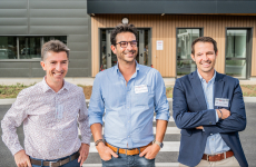 Matthieu Haurit, PDG ; Guillaume Thomas, managing director, et Damien Thomas, directeur général délégué du groupe Zolux.