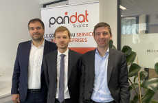 Les dirigeants de Pandat Finance. De gauche à droite, David Guyot (PDG), Raphaël Virleux (directeur régional Rennes) et Samuel Guillemin (directeur régional Lyon).